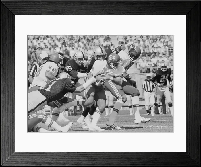 Framed Print : Ed Podolak Attempting to Break Tackle Framed Print : Ed Podolak Attempting to Break Tackle