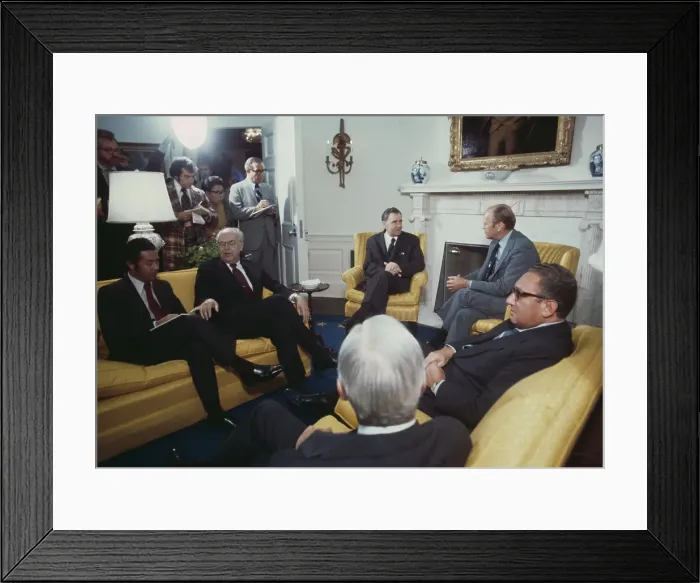 Framed Print : President Ford With Soviet Foreign Minister Framed Print : President Ford With Soviet Foreign Minister