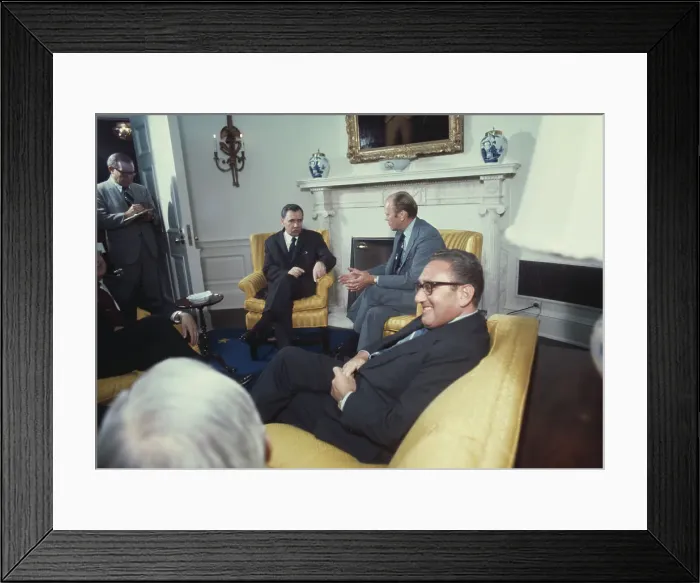 Framed Print : President Ford With Soviet Foreign Minister Framed Print : President Ford With Soviet Foreign Minister
