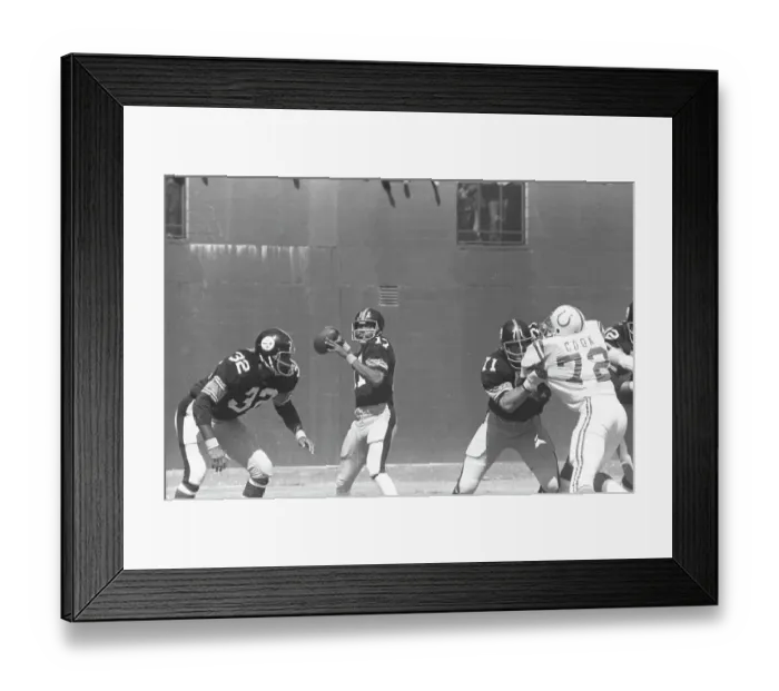 Framed Print : Joe Gilliam Throwing Football Framed Print : Joe Gilliam Throwing Football