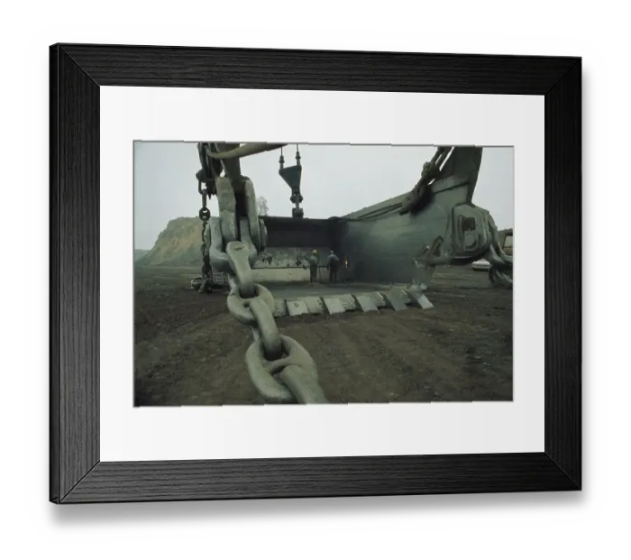 Framed Print : Strip-Mining In Ohio Framed Print : Strip-Mining In Ohio