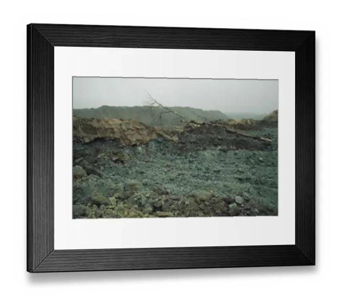 Framed Print : Strip-Mining In Ohio Framed Print : Strip-Mining In Ohio