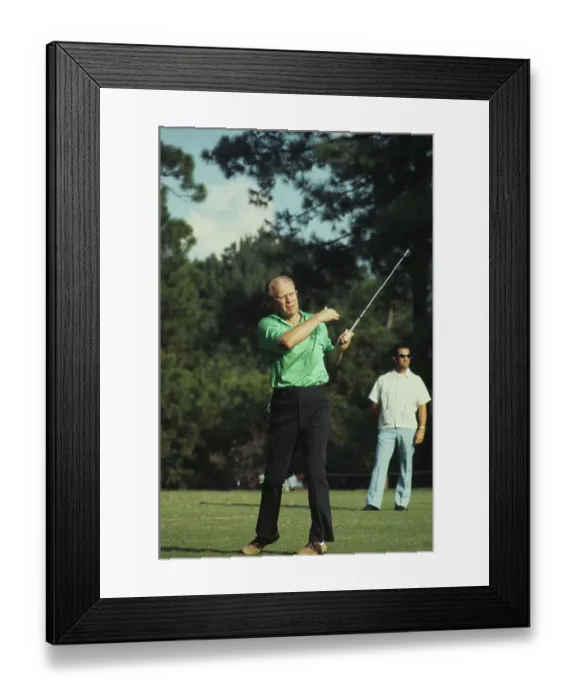 Framed Print : President Ford Playing Golf Framed Print : President Ford Playing Golf
