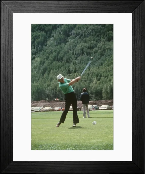 Framed Print : President Ford Playing Golf Framed Print : President Ford Playing Golf