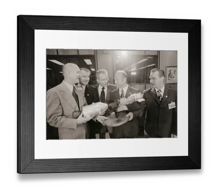 Framed Print : Russian Cosmonauts and American Astronauts Conference Framed Print : Russian Cosmonauts and American Astronauts Conference