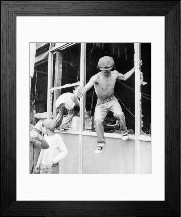 Framed Print : Newark Riot Framed Print : Newark Riot