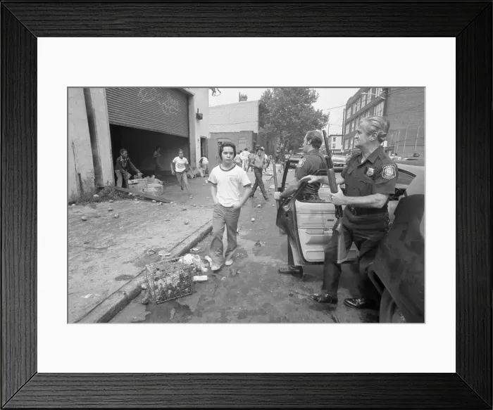 Framed Print : Newark Riot Framed Print : Newark Riot