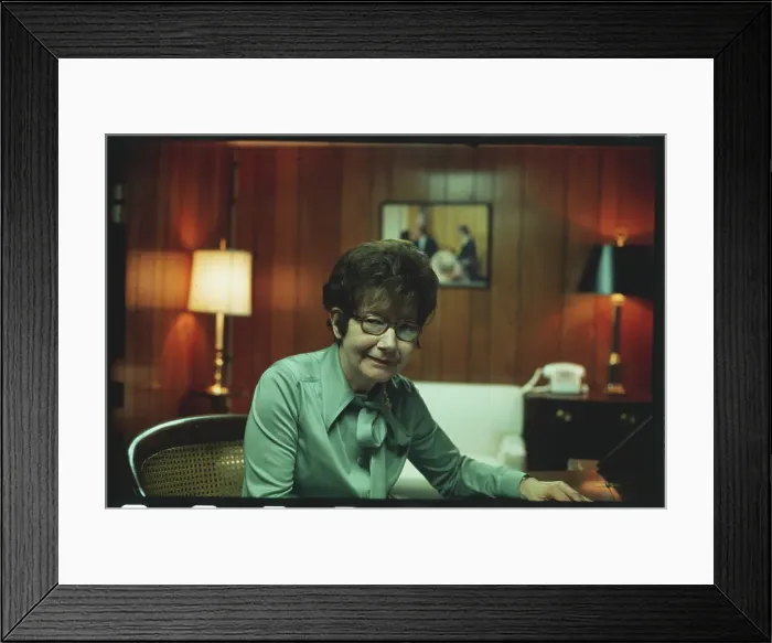 Framed Print : Portrait of Mildred Leonard Framed Print : Portrait of Mildred Leonard