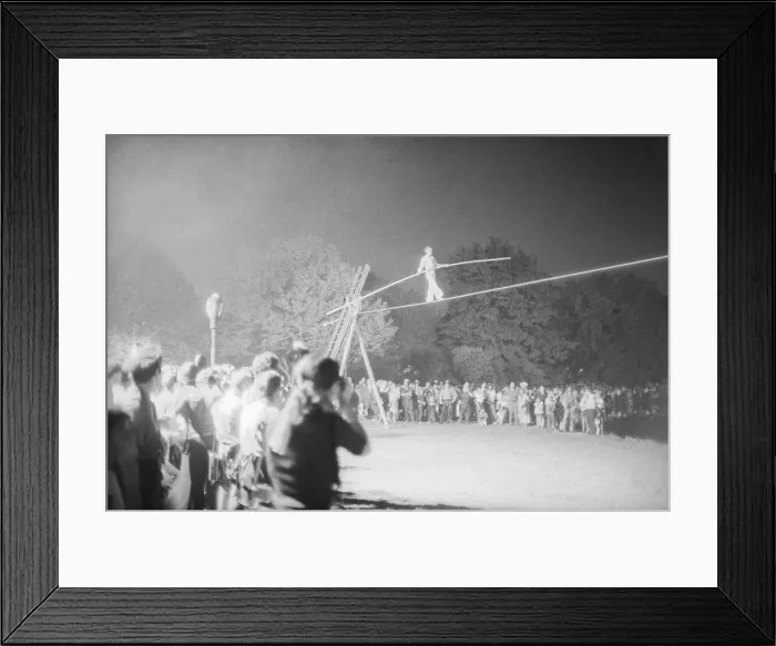 Framed Print : Philippe Petit Framed Print : Philippe Petit