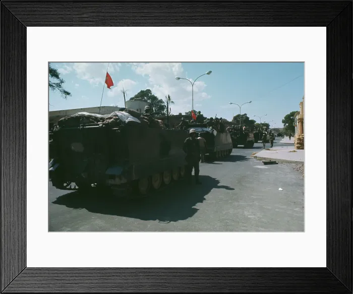 Framed Print : Turkish Troops In Cyprus Framed Print : Turkish Troops In Cyprus
