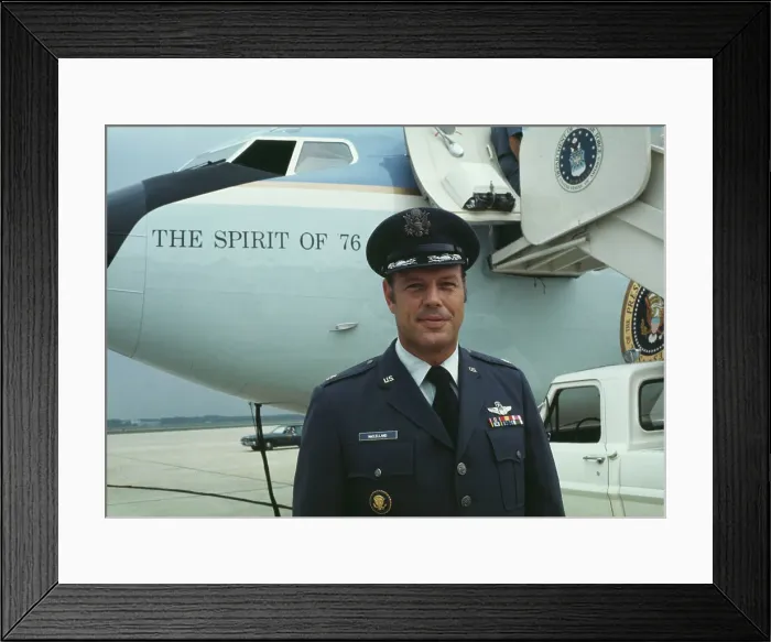 Framed Print : Lieutenant Colonel Lester McClelland