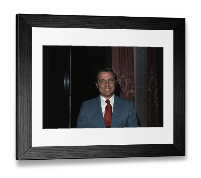 Framed Print : Portrait of Walter Mondale Framed Print : Portrait of Walter Mondale