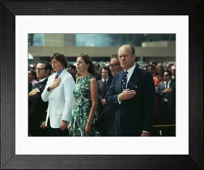 Framed Print : President Ford At Andrews Air Force Base Framed Print : President Ford At Andrews Air Force Base
