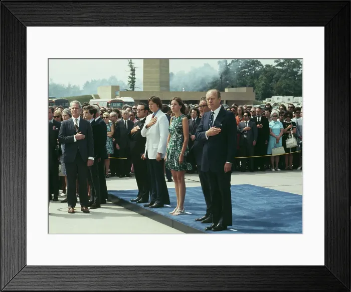 Framed Print : President Ford At Andrews Air Force Base Framed Print : President Ford At Andrews Air Force Base