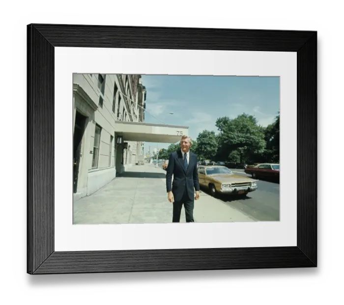 Framed Print : Former New York Mayor John Lindsay Framed Print : Former New York Mayor John Lindsay