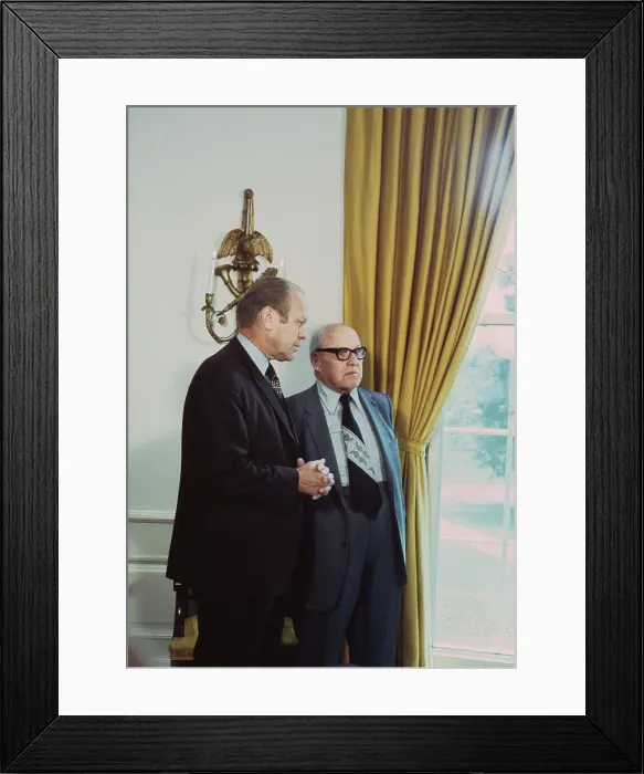 Framed Print : Labor Union Leader George Meany Framed Print : Labor Union Leader George Meany