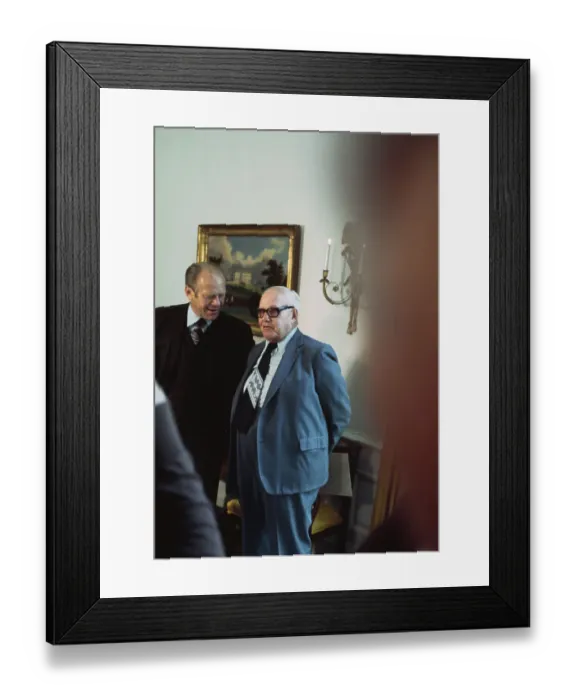 Framed Print : Labor Union Leader George Meany Framed Print : Labor Union Leader George Meany
