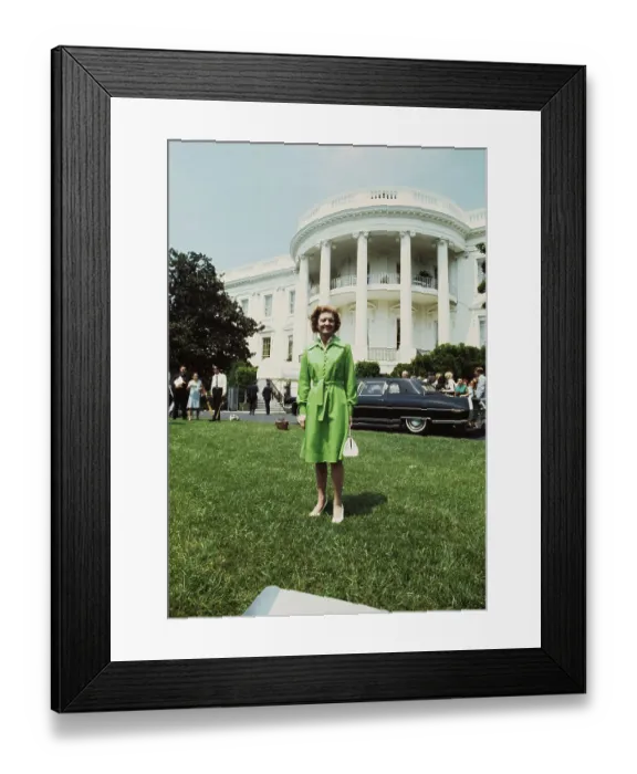 Framed Print : Betty Ford At White House Framed Print : Betty Ford At White House