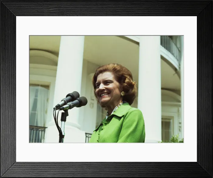 Framed Print : Betty Ford At White House Framed Print : Betty Ford At White House