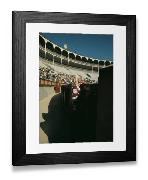 Framed Print : Bullfighter Angela Hernandez Framed Print : Bullfighter Angela Hernandez