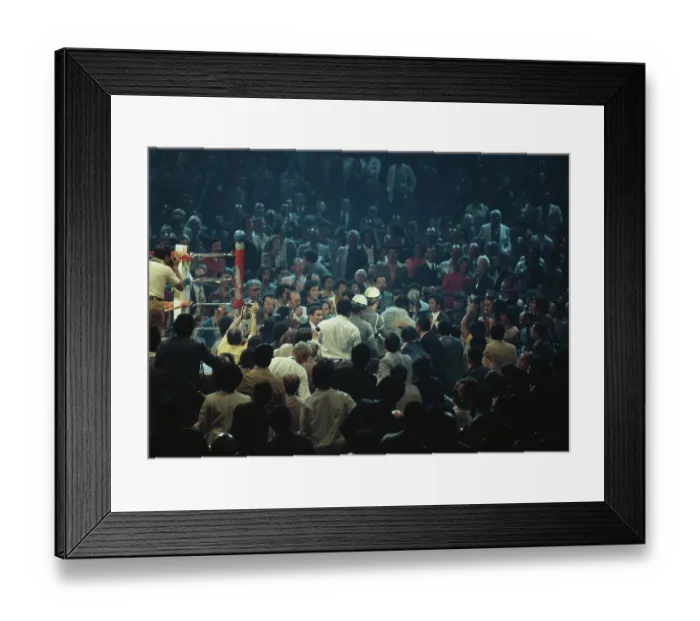 Framed Print : Muhammad Ali Leaving Caracas Boxing Arena Framed Print : Muhammad Ali Leaving Caracas Boxing Arena