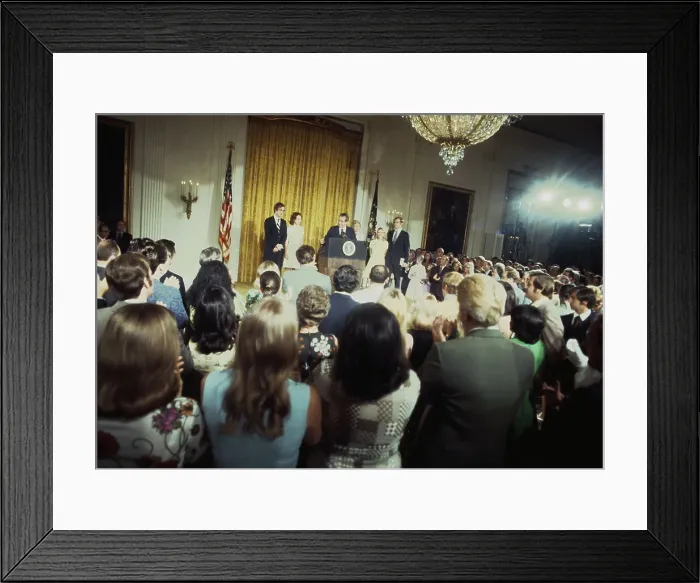 Framed Print : Nixon's Last Day At The White House Framed Print : Nixon's Last Day At The White House