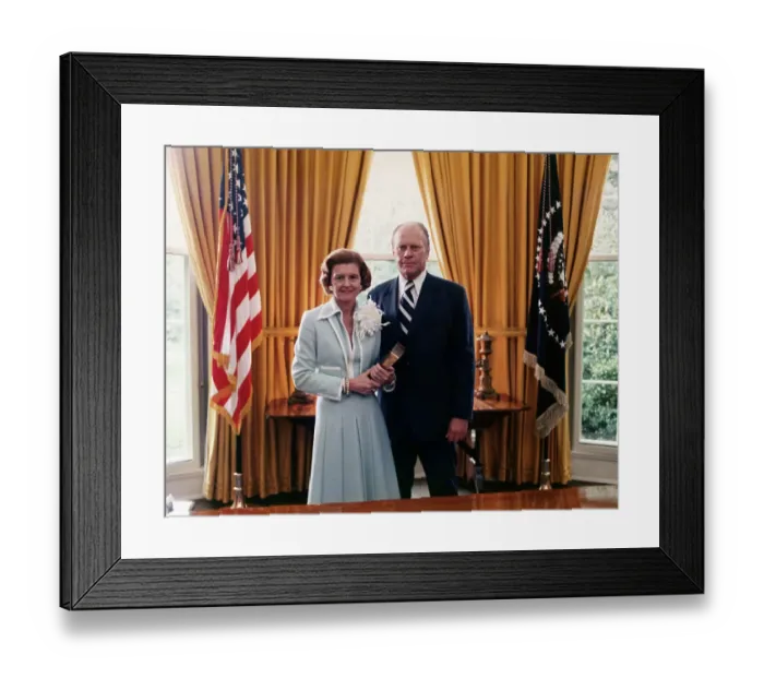 Framed Print : President Gerald Ford Posing with His Wife Betty Framed Print : President Gerald Ford Posing with His Wife Betty