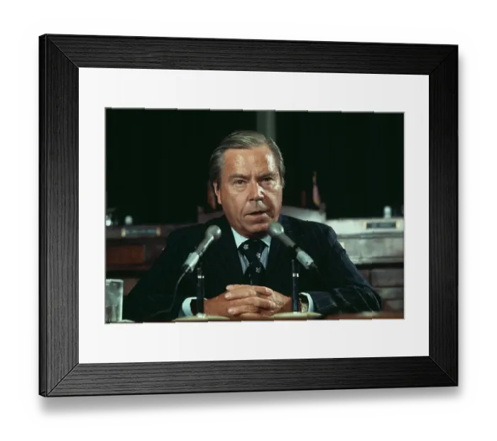 Framed Print : Republican Representative John Rhodes