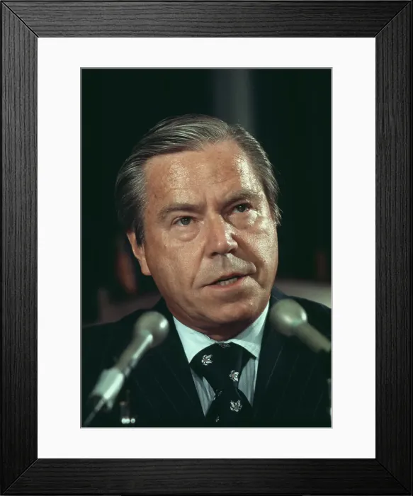 Framed Print : Republican Representative John Rhodes Framed Print : Republican Representative John Rhodes
