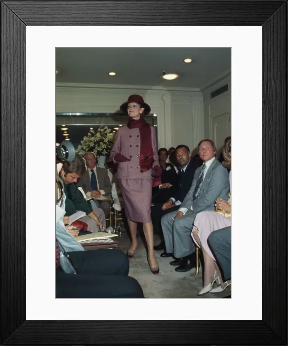 Framed Print : Women's Suit By Gustave Tassell