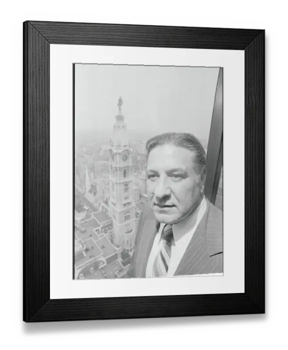 Framed Print : Rizzo Frank Lazzaro Looking over Philadelphia Framed Print : Rizzo Frank Lazzaro Looking over Philadelphia