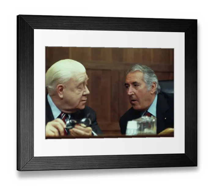 Framed Print : Harold Donohue And Peter Rodino Framed Print : Harold Donohue And Peter Rodino
