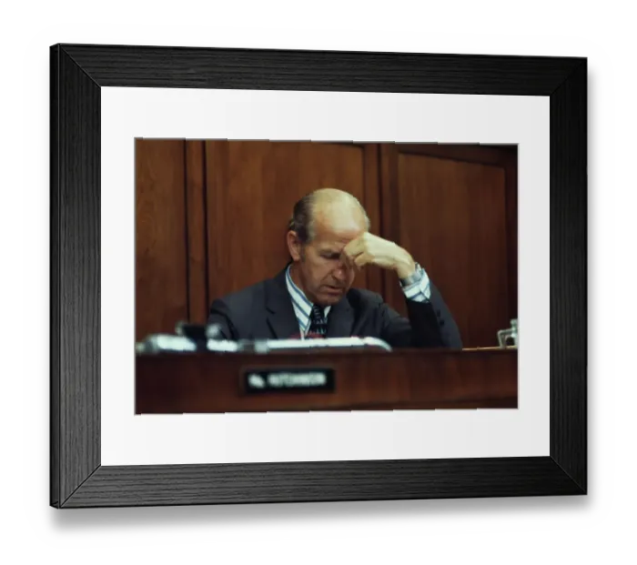 Framed Print : Congressman Robert McClory Framed Print : Congressman Robert McClory
