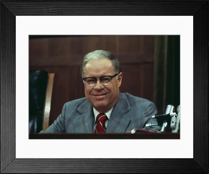 Framed Print : Congressman Edward Hutchinson Framed Print : Congressman Edward Hutchinson