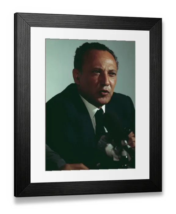 Framed Print : Cypriot Politician Glafkos Clerides Framed Print : Cypriot Politician Glafkos Clerides