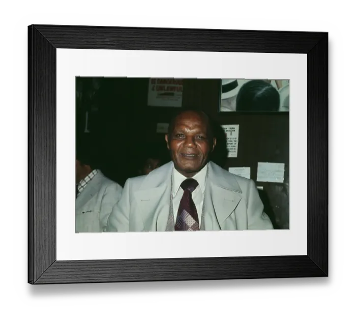 Framed Print : Former Boxer Jersey Joe Walcott