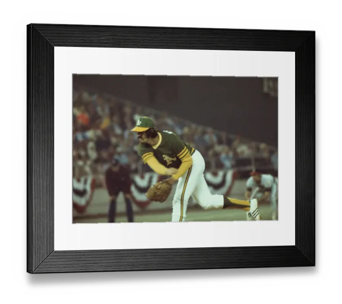 Framed Print : Baseball Player Roland Fingers Framed Print : Baseball Player Roland Fingers