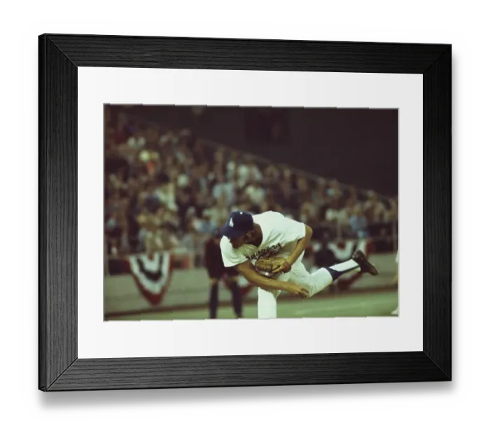 Framed Print : Baseball Player Andy Messersmith Framed Print : Baseball Player Andy Messersmith
