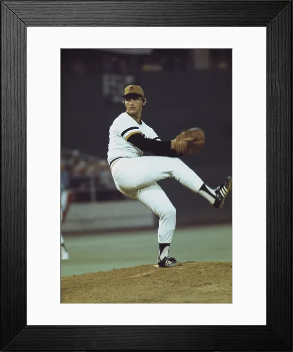 Framed Print : Baseball Player Ken Brett Framed Print : Baseball Player Ken Brett