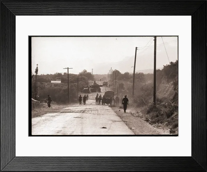 Framed Print : Turkish Troops in Cyprus Framed Print : Turkish Troops in Cyprus