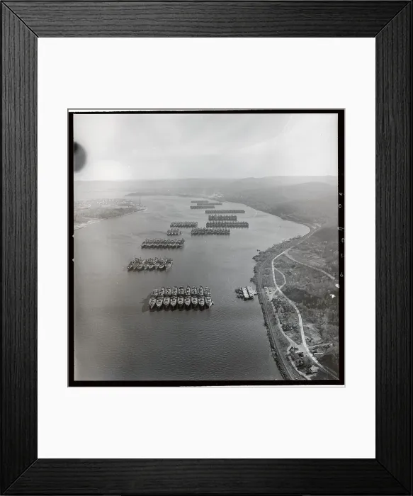 Framed Print : View of Mothball Fleet Framed Print : View of Mothball Fleet
