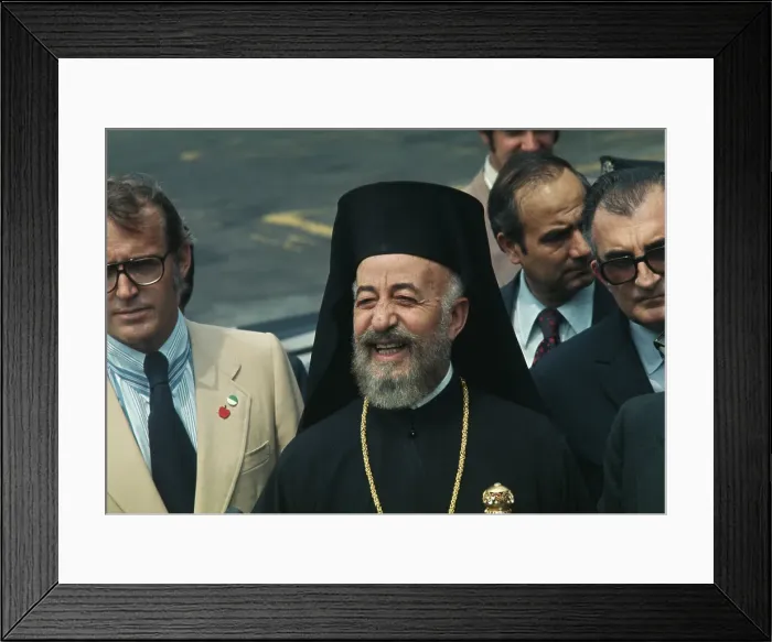 Framed Print : Archbishop Makarios III Of Greece Framed Print : Archbishop Makarios III Of Greece