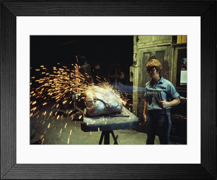 Framed Print : Modern Art Foundry Framed Print : Modern Art Foundry