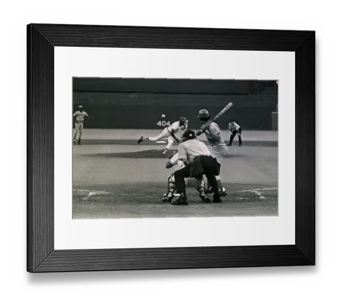 Framed Print : Bob Gibson Striking Cesar Geronimo Out Framed Print : Bob Gibson Striking Cesar Geronimo Out