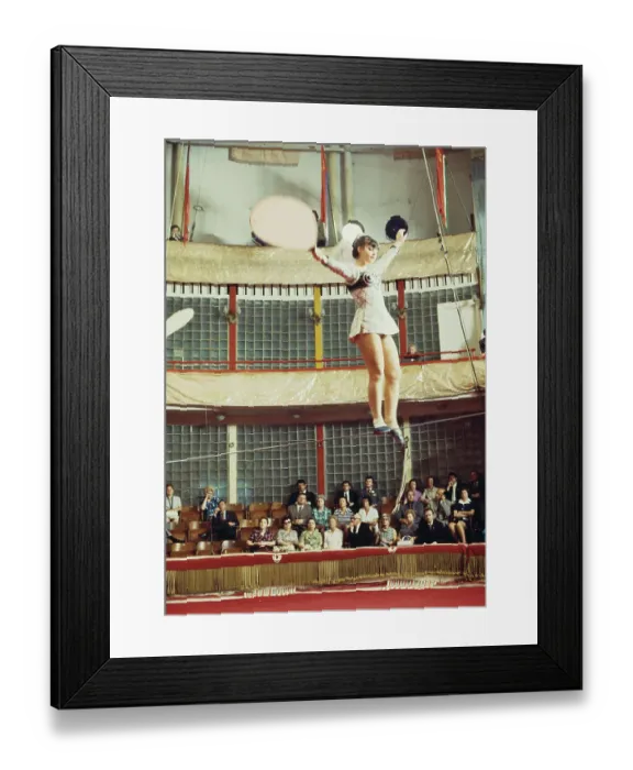 Framed Print : Pat Nixon Visits Soviet Gymnast School Framed Print : Pat Nixon Visits Soviet Gymnast School