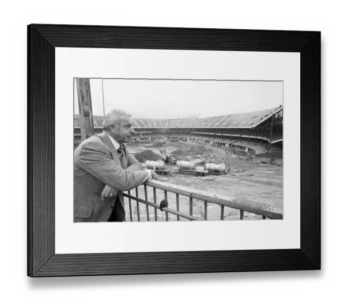 Framed Print : Joe DiMaggio Looking Over Yankee Stadium Framed Print : Joe DiMaggio Looking Over Yankee Stadium
