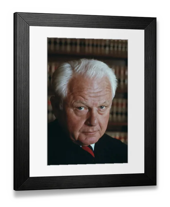 Framed Print : Judge Gerhard A Gesell Framed Print : Judge Gerhard A Gesell