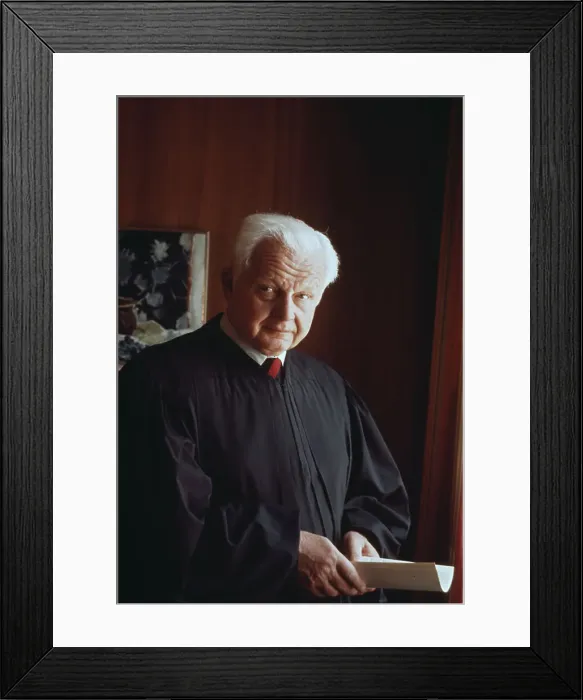 Framed Print : Judge Gerhard A Gesell Framed Print : Judge Gerhard A Gesell