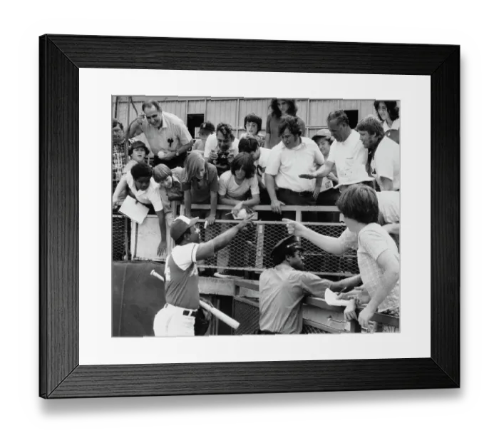 Framed Print : Hank Aaron Framed Print : Hank Aaron