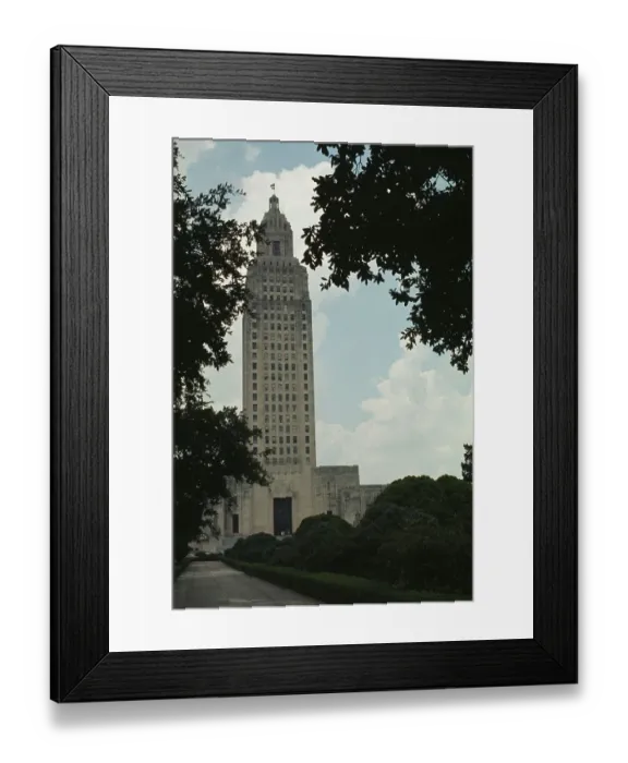 Framed Print : Louisiana State Capitol Building Framed Print : Louisiana State Capitol Building